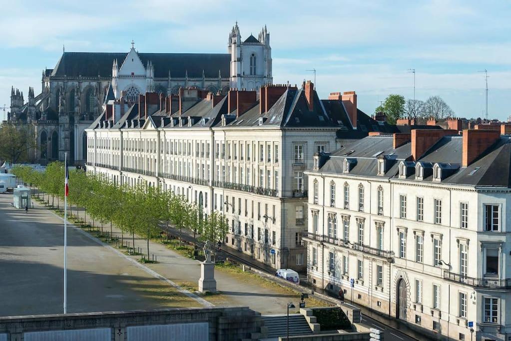 Grande Chambre Independante, Charme, Calme Sur Jardin, Nantes Centre, Acces Prive Par Escalier De L'Immeuble, Sdb & Wc Prives, 10 Minutes Gare Et Palais Des Congres Exteriér fotografie